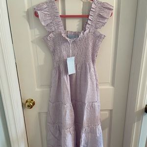 Never worn Hill House Linen Nap Dress